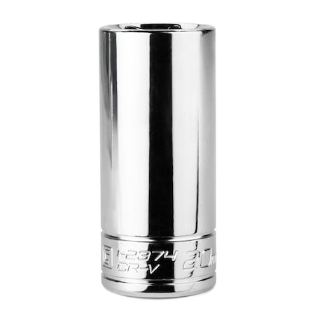 Capri Tools 20 mm Deep Socket, 3/8-Inch Drive, 6-point, Metric CP12374